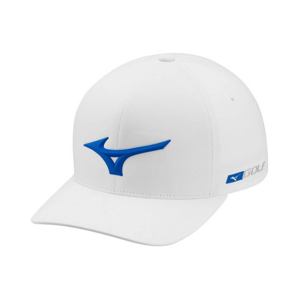 Gorro Mizuno Tour Delta Fitted Hombre Blancas Ofertas ZJTH-34952